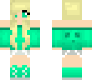 green slime girl