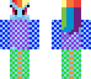 rainbow girl
