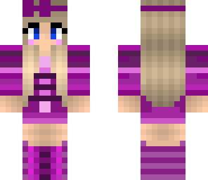 purple girl