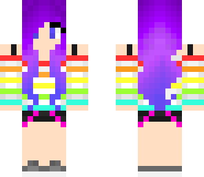 rainbow girl