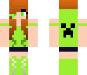me in a creeper hoodie