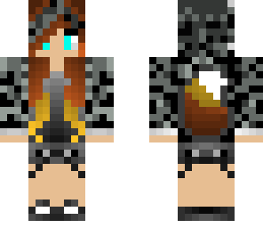 dark wolf brown hair
