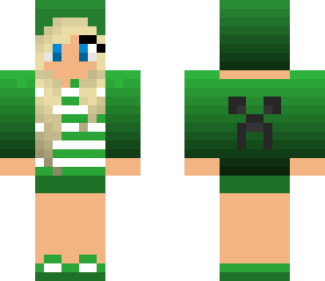 cute creeper girl cha