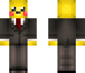 pikachu in a tux