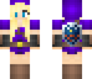 purple link girl 2