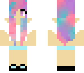 cotton candy girl
