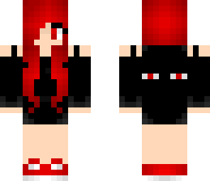 edited red endergirl