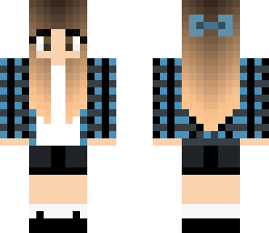 blue girl