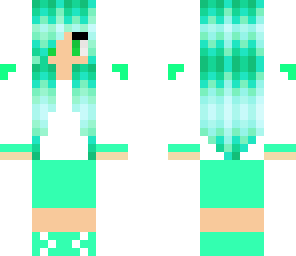 turquoise girl