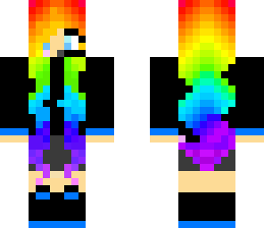 edited epic skdittles skin rainbows