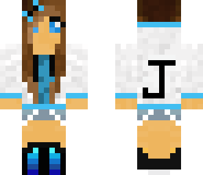 blue hoodie girl