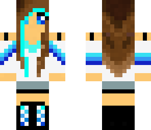 blue girl