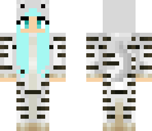 white tiger girl