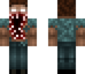 scary herobrine skin