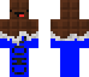 blue chocolate