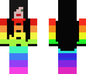 rainbow girl