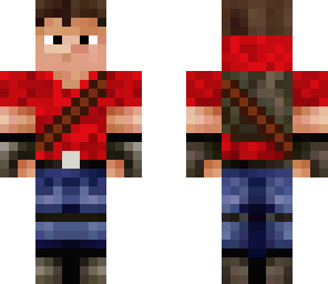 red adventure steve no beard