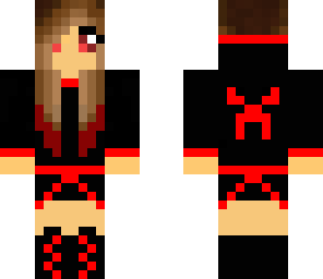 red cute gamer