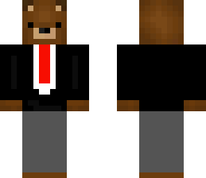 bear in suit