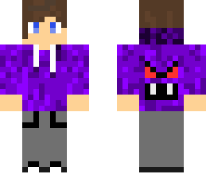 purple hoody dude