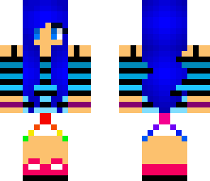 fixed blue haired girl
