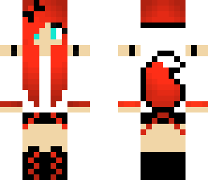 cute fire red hair