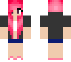 pink hair