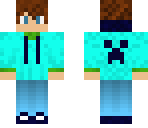 blue sweatshirt boy