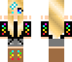 colorfilled girl