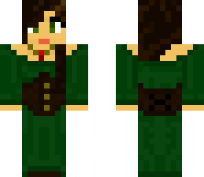 marion- green dress