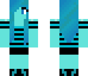 blue girl
