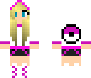 purple pokey girl