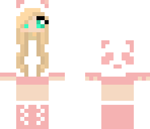pink panda girl