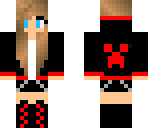 red creeper girl
