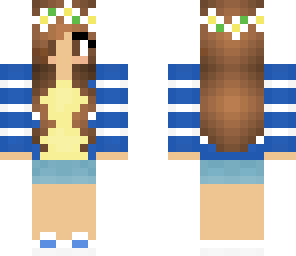 blue girl
