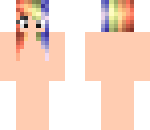 rainbow hair base
