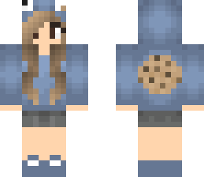 cute cookie girl skin