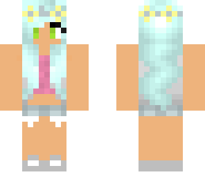 blue hair girl