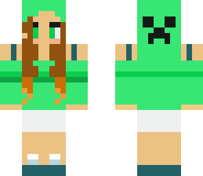 cute creeper girl