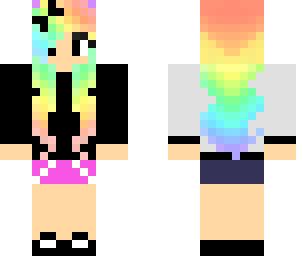 rainbow girl