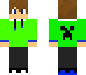guy wearing a creeper jumper