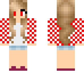 red check girl