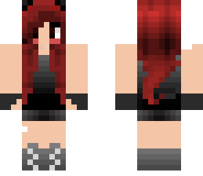emo cat girl