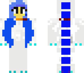 blue dinosaur girl