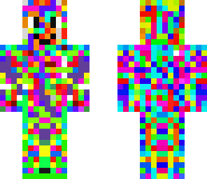rainbow random man