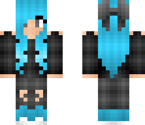 blue girl