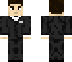 james bond black suit