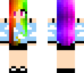 rainbow girl