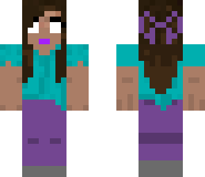 edited girl herobrine