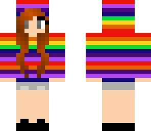 cute rainbow girl